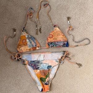 Zimmermann Multicolor Paisley Fabric top and bottom